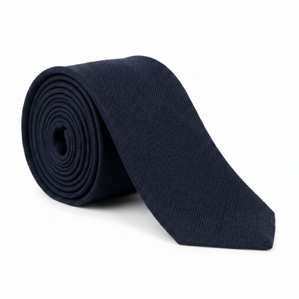 Emporio Armani Black Silk Tie